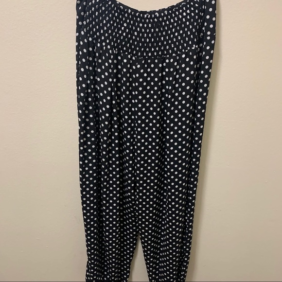 Black and White Polka Dot Pants - Picture 5 of 5